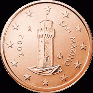 1 Cent UNC San Marino